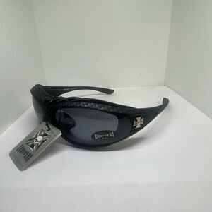 Choppers Wrap Around Sunglasses Foam Lined UV400 Protection